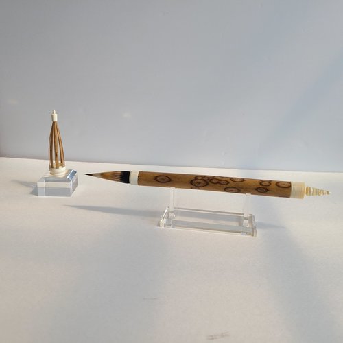 正倉院模天平筆　五衣を纏ひて